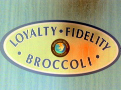 Loyalty Fidelity Broccoli digitally cross processed