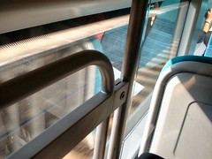 Commute - train window