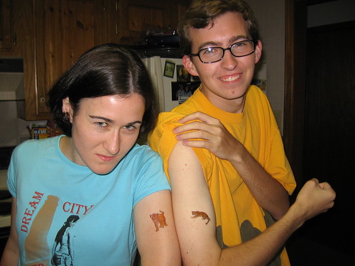 Ally, Glenn, and the killer tattoos 