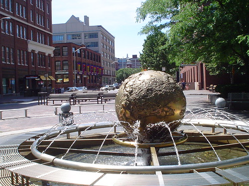 Weird Globe at Kendall Square by bunkosquad, on Flickr