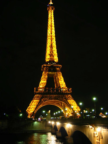 Eiffel over the Seine