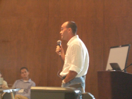 Peter Kollock at 2005 Group Processes meeting