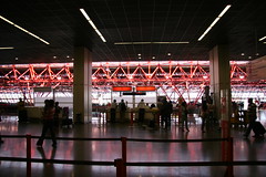 São Paulo airport, dark