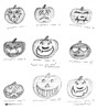 Halloween Pumpkin Designs, 1987, Joe Crawford photo from Flickr