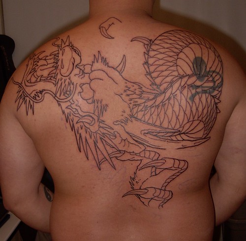 Making the Dragon Tattoo in the body
