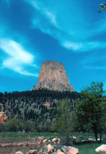 devils tower, wyoming by g - s - h