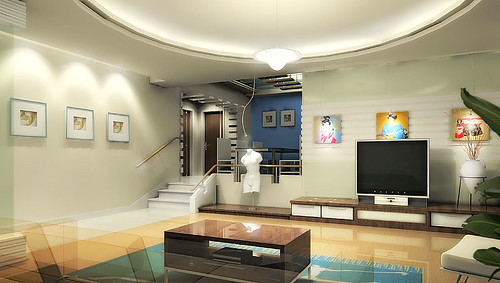 Living Room Furniture Interior Design Three