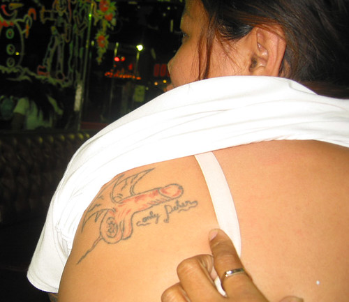 Thai girl tattoo