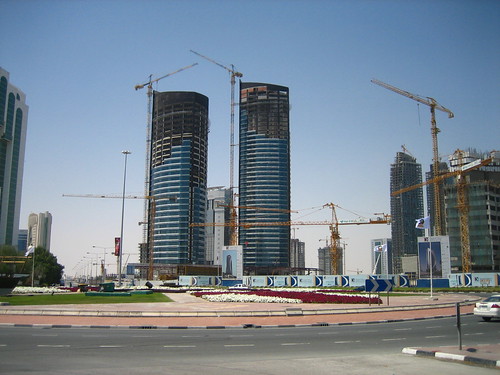 Doha, under construction
