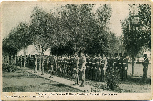 Postcard: Cadets, Roswell NM