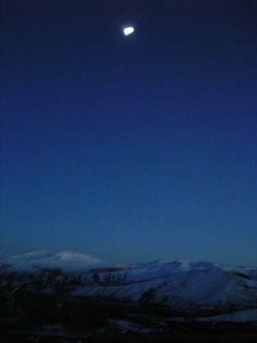 metamorphose moonlight night. Moonlit night sky. NW Iran; Moonlit night sky.