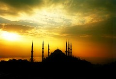 'Blauwe moskee' in Turkije