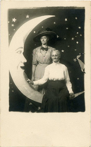 Postcard: Moon, Mother, Daughter