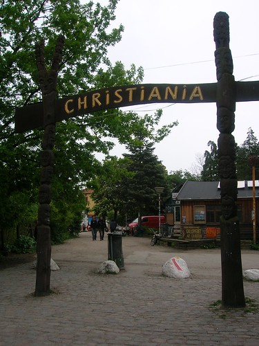 Entrada en Christiania