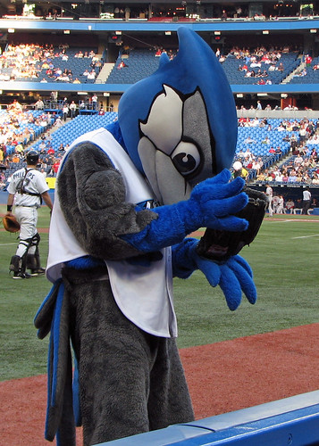 Mascota Blue Jays