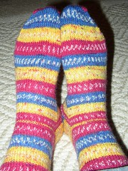 Crayon Stripe Socks