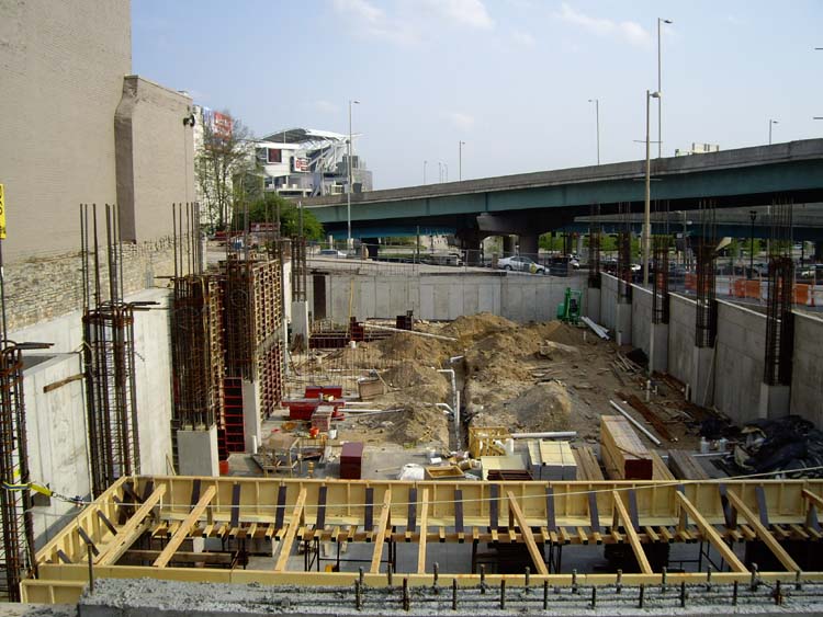 Construction of Parker Flats Cincinnati, Ohio