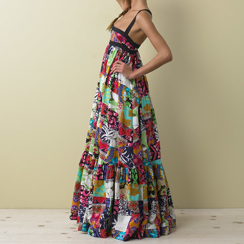 patchwork dress