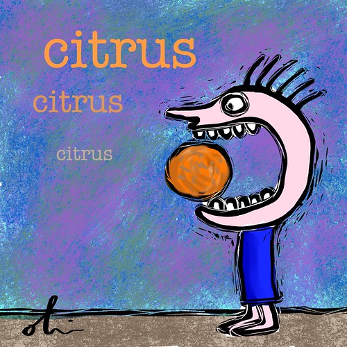 Illustration Friday: Citrus