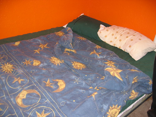The Orange Room - Old Bed
