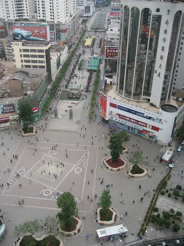 New Pedestrian Plaza in Kunming