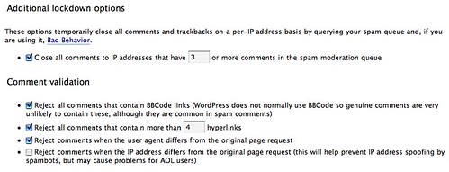 Comment timeout WordPress plug-in
