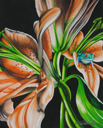 My Artwork - COLORED PENCIL (Set) · Flowers (Set)