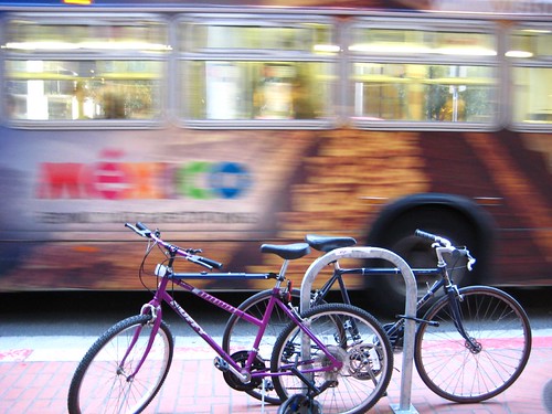 bus bike story