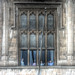 Children in gothic window of University Club in Chicago