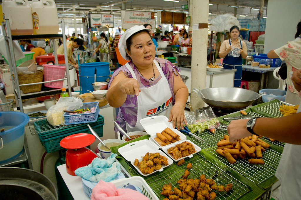 BangkokFood - Random Fried Food Stall