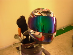 My brand new agv helmet. 08 May 2007