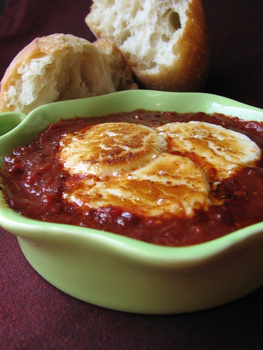 Spicy Tomato Sauce with Goat Cheese