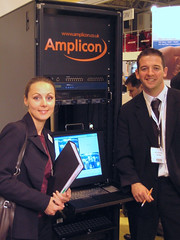 At IFSEC 2007 with Amplicon 2