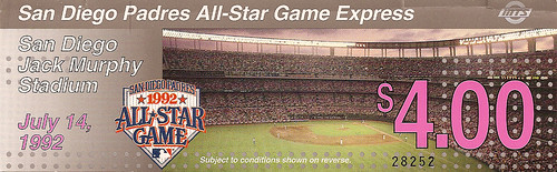 All-Star Game bus ticket