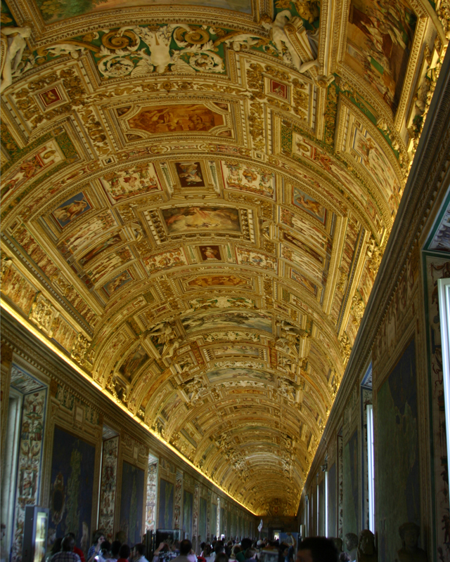 Vatican Walk to the Sistine Chapel