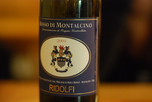 2003 Rosso di Montalcino Ridolfi