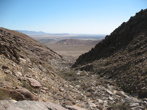 View of Borrego From Flat Cat Canyon