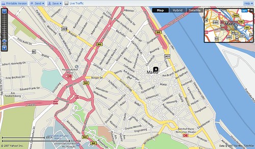 Yahoo! Maps Reloaded: Mainz
