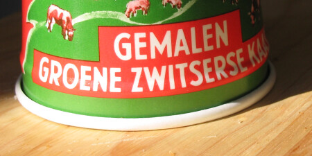 Groene Zwitserse kaas