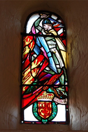 Edinburgh St Margaret's Chapel stained glass