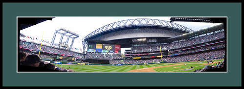 Safeco Field, Opening Day Panorama Composite