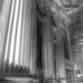 Mighty pillars of the London Guarantee Building in Chicago
