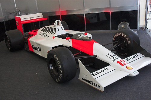 formula 1 racing car. MP4 / 4 F1 racing car as