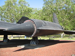 SR-71 Blackbird at Castle Air Museum