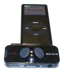 8 Gb 2g Apple Nano with Belkin Tune Talk