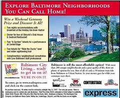 Live Baltimore ad (Express)