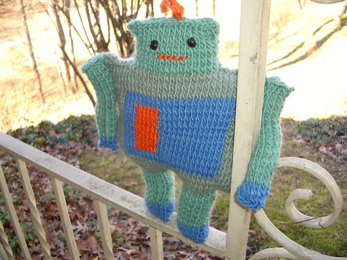 my knit robot.