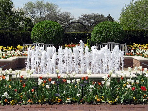 Circle Garden Fountain