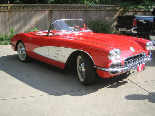Dad's Corvette