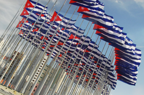 Cuba flags Havana